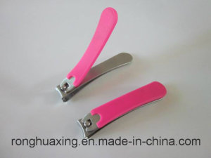 Soft Silica Gel Handle Stainless Steel Nail Clipper Snb-108h (sg)
