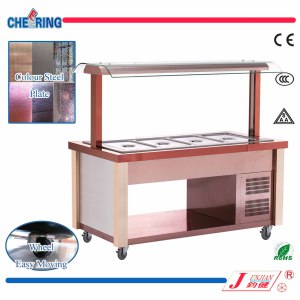 Cheering Static Cooling Salad Bar for Buffet